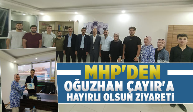 Oğuzhan Çayır'ı ziyaret ettiler