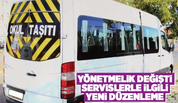 Okul servisleriyle ilgili yeni düzenleme