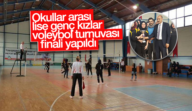 OKUL SPORLARI LİSE GENÇ KIZLAR FİNALİ YAPILDI