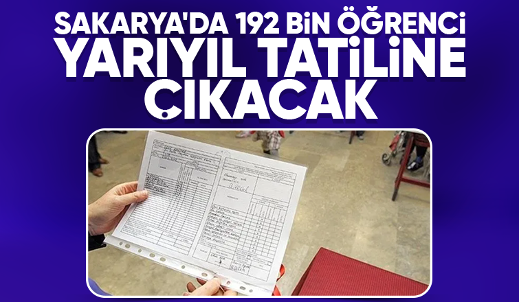 Okullarda yarıyıl tatili başlıyor