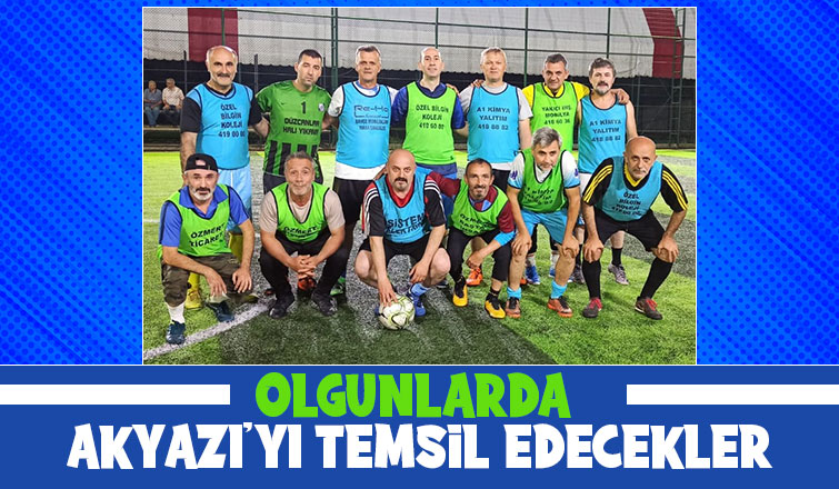 Olgunlar Turnuvası'nda ilçeyi Ak Belde A.Ş, temsil edecek