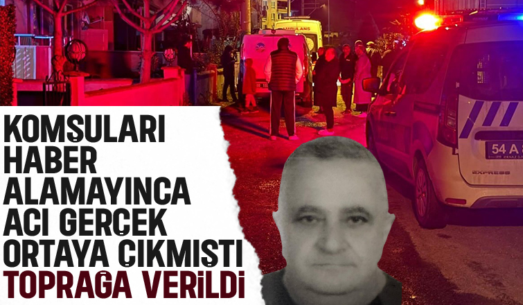 Ölü bulunan adam toprağa verildi