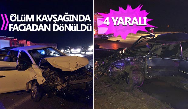 Ölüm Kavşağında faciadan dönüldü
