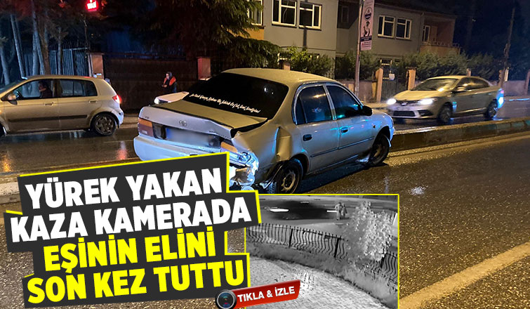 Ölüm yaşlı çifti bir adımla böyle ayırdı