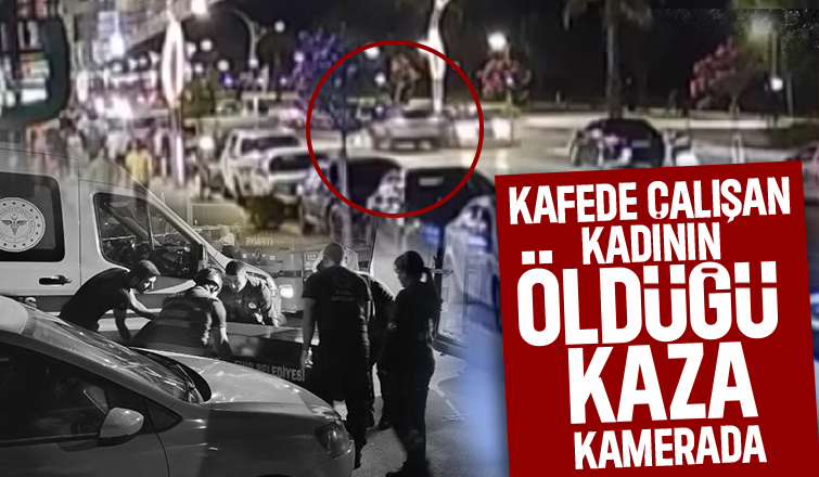 Ölümlü kaza kamerada