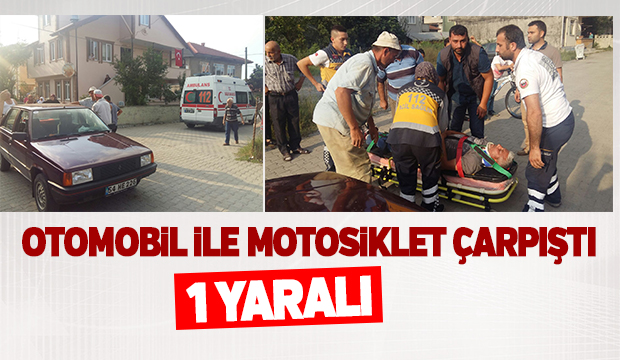  Ömercikler Mahallesinde Motosiklet Kazası