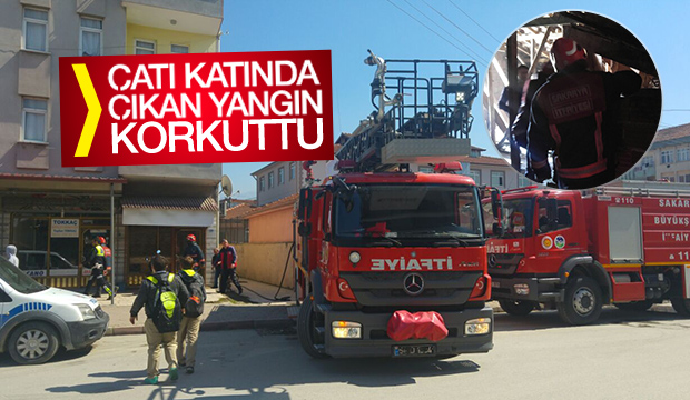  Ömercikler Mahallesi nde Yangın