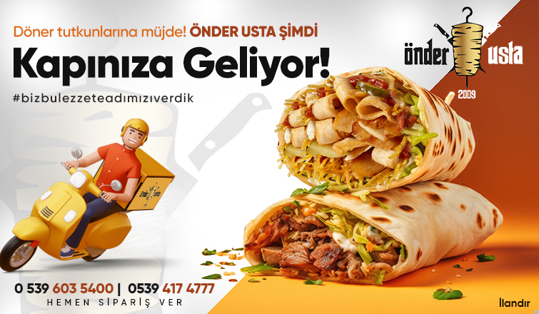 Önder Usta: Siparişiniz Alındı, Lezzet Yolda! 