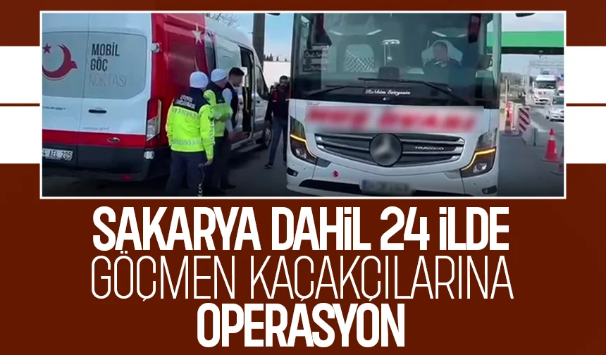 Operasyon Sakarya'ya uzandı; 132 gözaltı