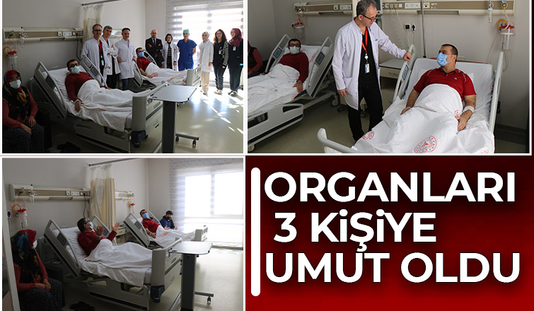 Organ nakliyle hayata tutundular