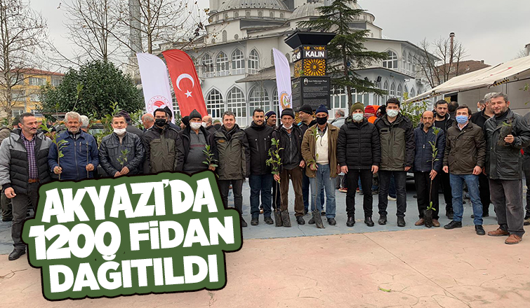  Orman İşletme 1200 fidan dağıttı