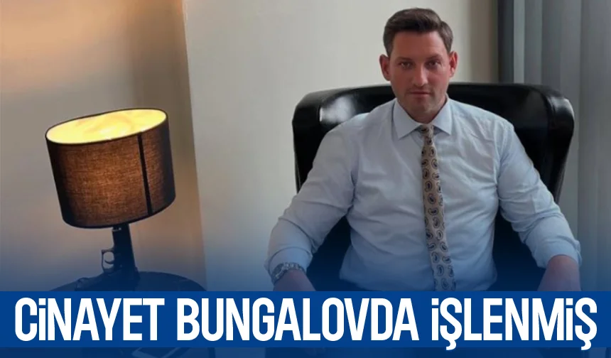 Ortağını bungalovda öldürmüş