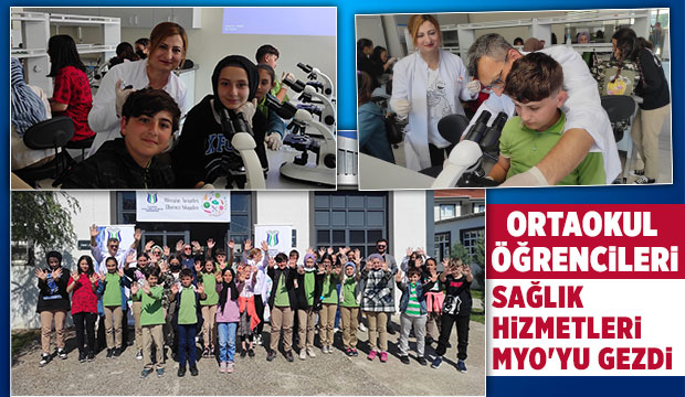 Ortaokul öğrencilerinden Akyazı MYO'ya ziyaret