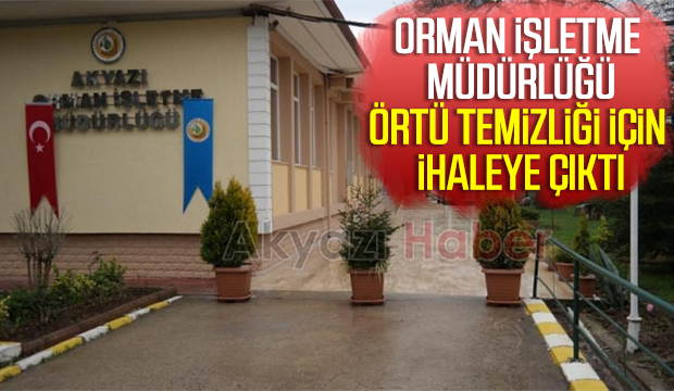 Örtü temizliği için ihaleye çıktı