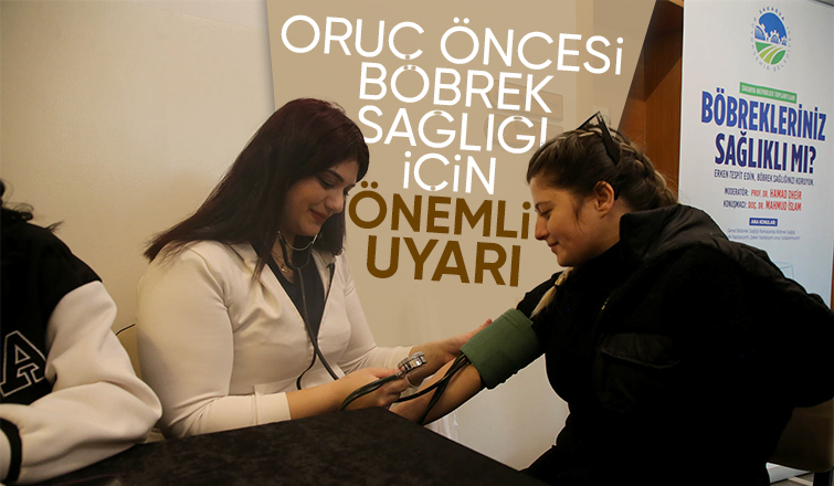 Oruç öncesi böbrek sağlığı için önemli uyarı