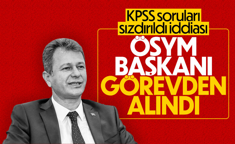 ÖSYM Başkanı Halis Aygün görevden alındı