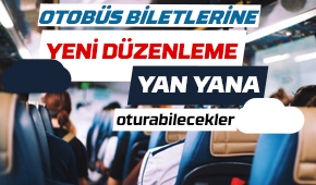 Otobüste yan yana oturabilecekler