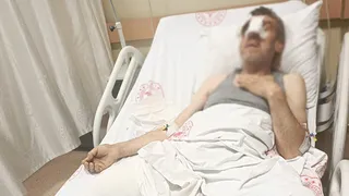 Otomobil bisikletliye çarptı; Kaza anı kamerada