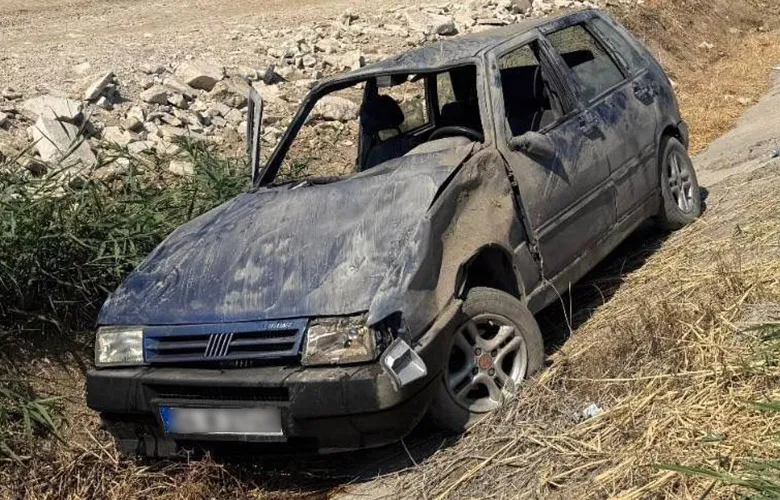 Otomobil takla attı: 5 yaralı