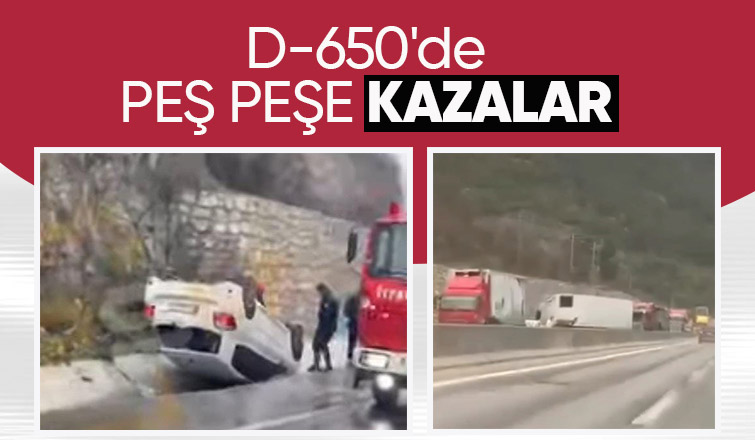 Otomobil takla attı tır makasladı