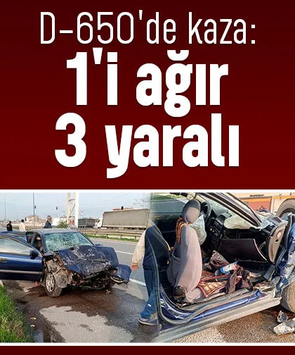 Otomobil tıra çarptı; yaralılar var