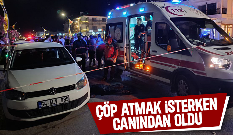 Otomobilin çarptığı kadın hayatını kaybetti