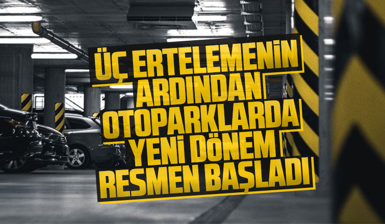 Otoparklarda yeni dönem resmen başladı