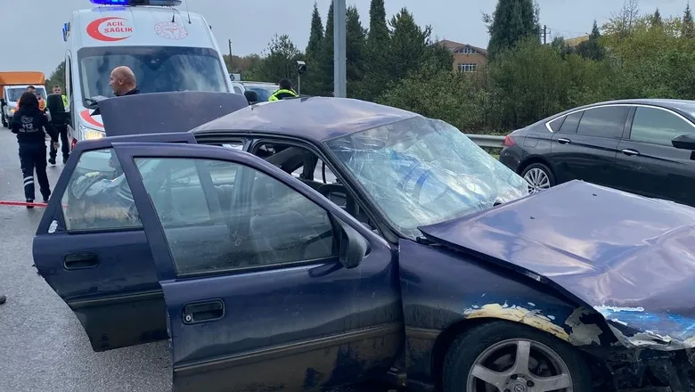 Otoyol bağlantı yolunda korkunç kaza; Ölü ve yaralılar var