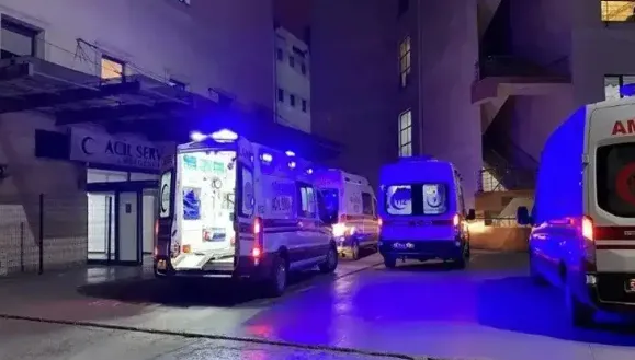 Otoyola bisikletle girdi, yaşam savaşı veriyor