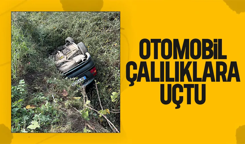 Otoyolda korkutan kaza