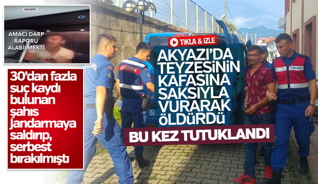 Saksıyla vurduğu teyzesi öldü, tutuklandı