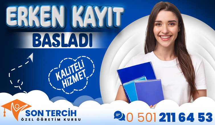 Özel Akyazı Son Tercih Öğretim Kursu ile Erken Kayıtta Büyük Avantajlar!