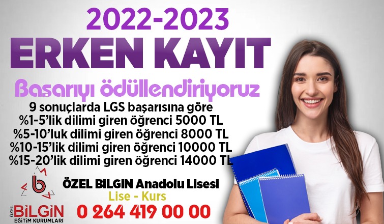 Özel Bilgin Koleji Başarıyı Ödüllendiriyor