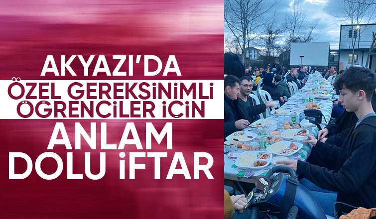Özel Gereksinimli Öğrenciler İçin Birlikte Olmanın Gücü: Akyazı’da İftar Etkinliği