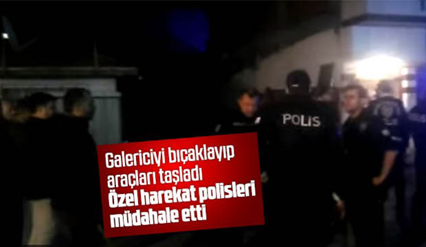 Özel harekat polisleri müdahale etti