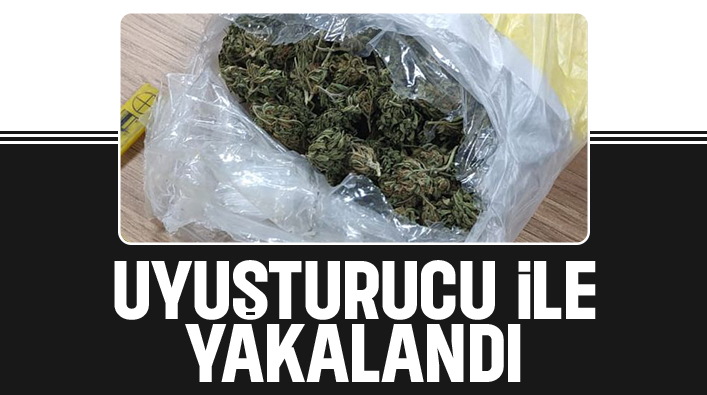 Paketlenmiş uyuşturucu ile yakalandı