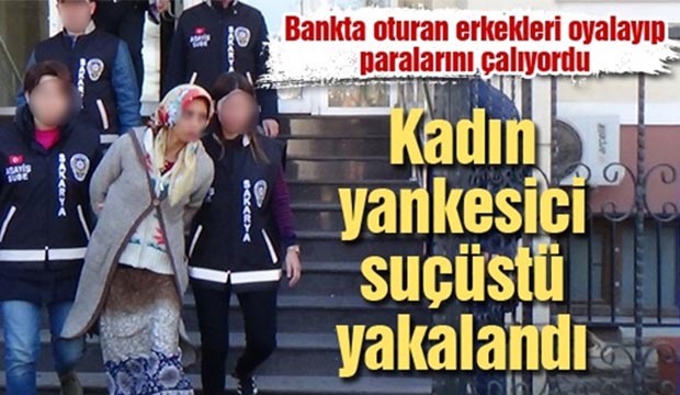 Parayı çalarken sücüstü yakalandı