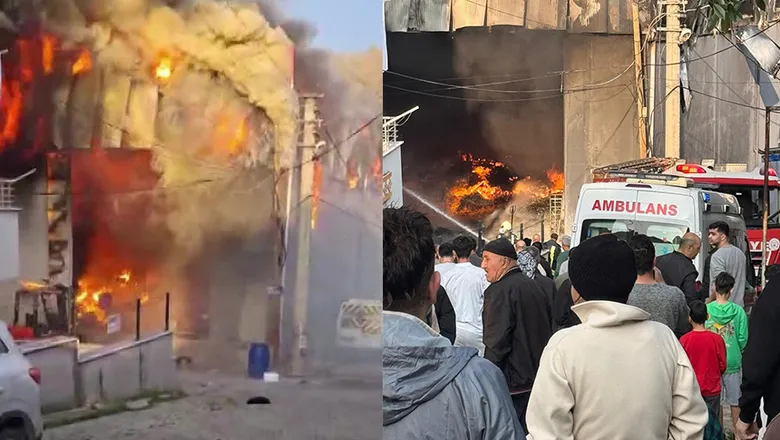 Parfüm dolum fabrikasında yangın: 6 ölü