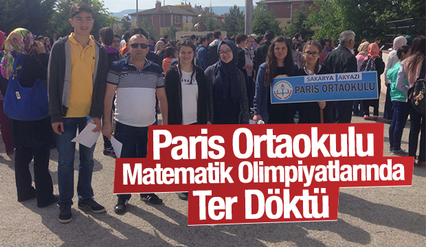 Paris Ortaokulu Matematik Olimpiyatlarında Ter Döktü