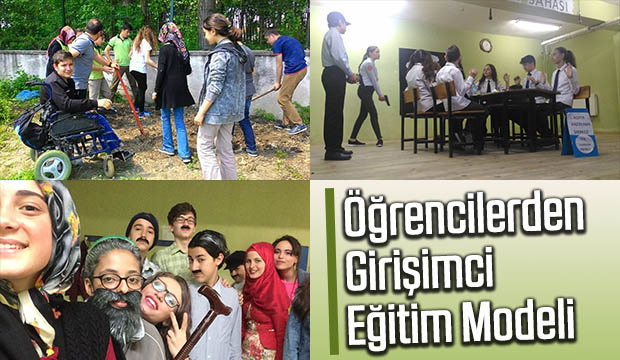 Paris Ortaokulunda Öğrencilerden Girişimci eğitim modeli