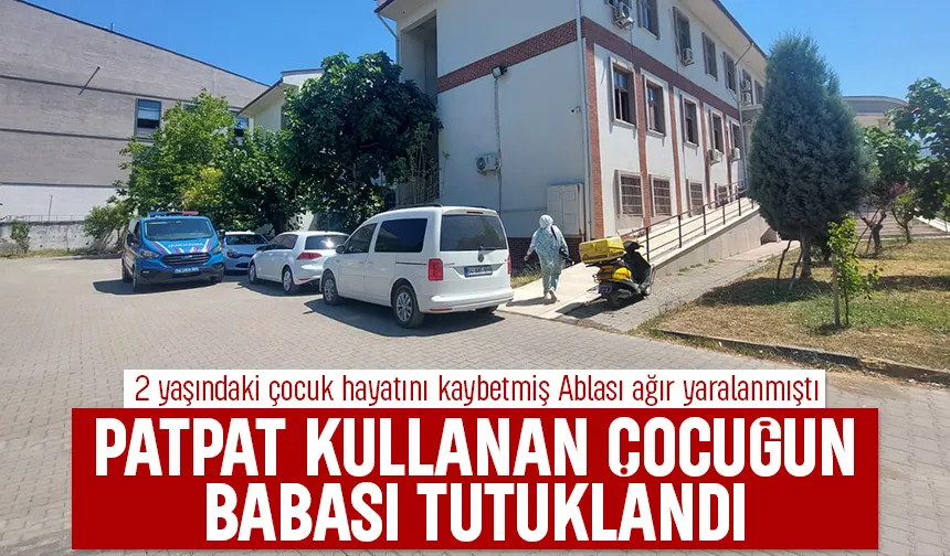 Pat pat faciasında baba tutuklandı