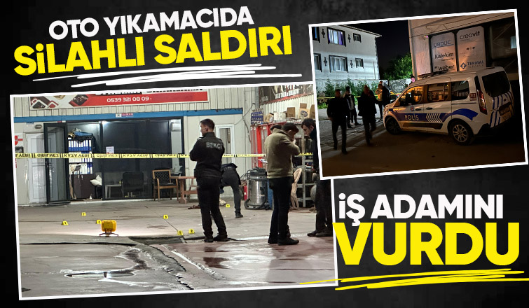 Pazarköy Caddesi'nde silahlı saldırı