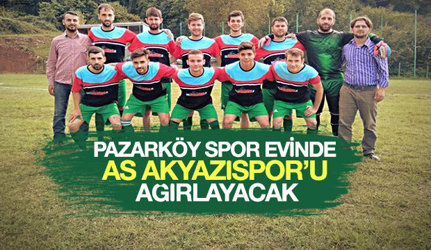 Pazarköy Kendi Evinde As Akyazısporu Ağırlayacak