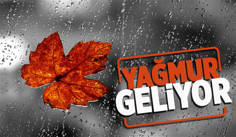 Pazartesi ve salı yağmur bekleniyor