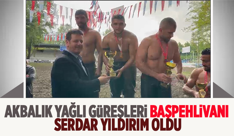 Pehlivanlar Akbalık Yağlı Güreşleri'nde er meydanına çıktı