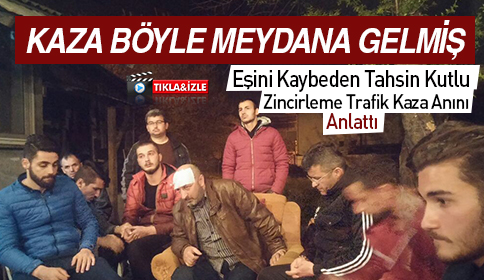 Pekşenlerdeki Kaza Böyle meydana geldi