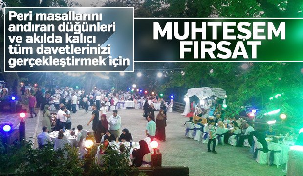 Peri Masallarını Andıracak Düğünleriniz İçin Orman Park
