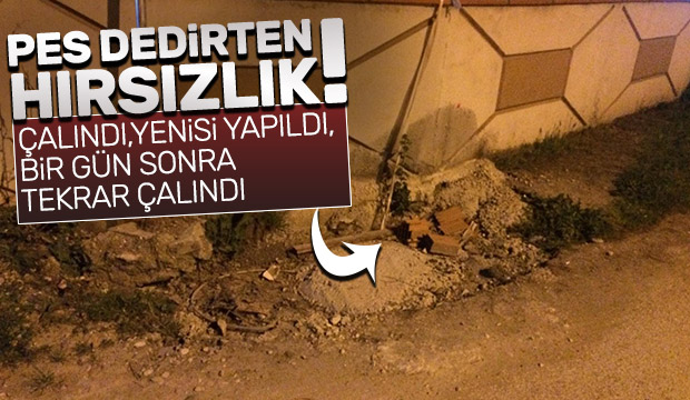 Pes dedirten hırsızlık