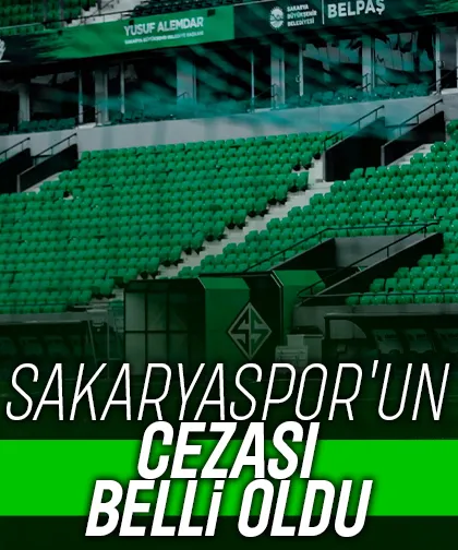 PFDK'dan Sakaryaspor taraftarına ceza
