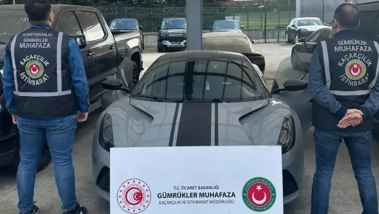 Piyasa değeri 280 milyon lira, 233 kaçak araca el konuldu